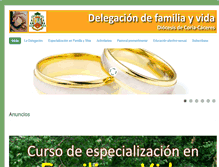 Tablet Screenshot of familiayvidacc.es